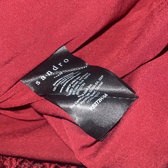 Sandro Dress size 2 Very Beautiful, no tags - Picture 5 of 6